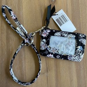 NWT Vera Bradley ZIP ID Case & Lanyard!